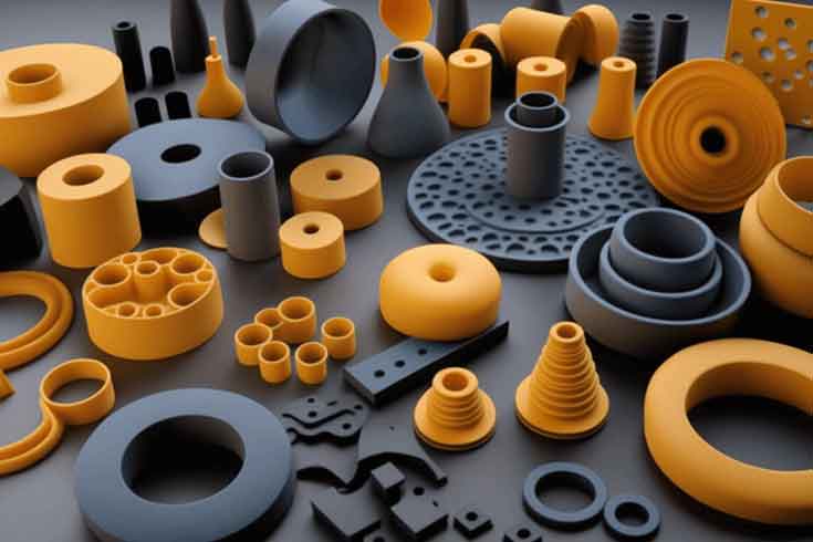 تولید انواع قطعات و ورق‎ لاستیکی